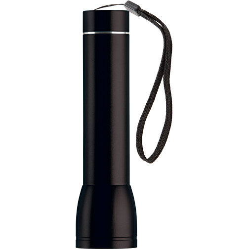 Taschenlampe Mit Powerbank 2200mAh , schwarz, Aluminium, 11,50cm (Länge), Bild 1