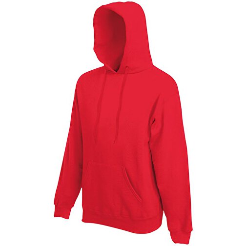 Hooded Sweat , Fruit of the Loom, rot, 70 % Baumwolle, 30 % Polyester, S, , Bild 1