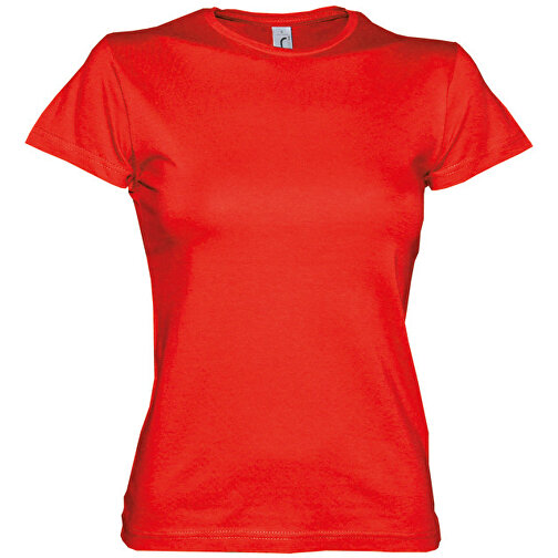 Ladies T-Shirt Miss , Sol´s, rot, M, , Bild 1
