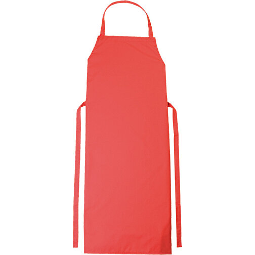 Latzschürze 'Verona Classic' , rot, 65 % Polyester / 35 % Baumwolle, 110,00cm x 78,00cm (Länge x Breite), Bild 1