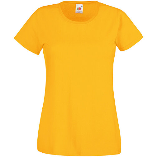 New Lady-Fit Valueweight T , Fruit of the Loom, sonnenblumengelb, 100 % Baumwolle, 2XL, , Bild 1