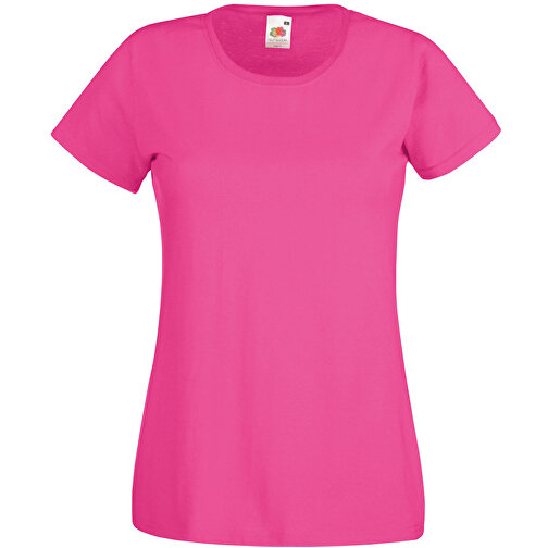 New Lady-Fit Valueweight T , Fruit of the Loom, fuchsia, 100 % Baumwolle, S, , Bild 1