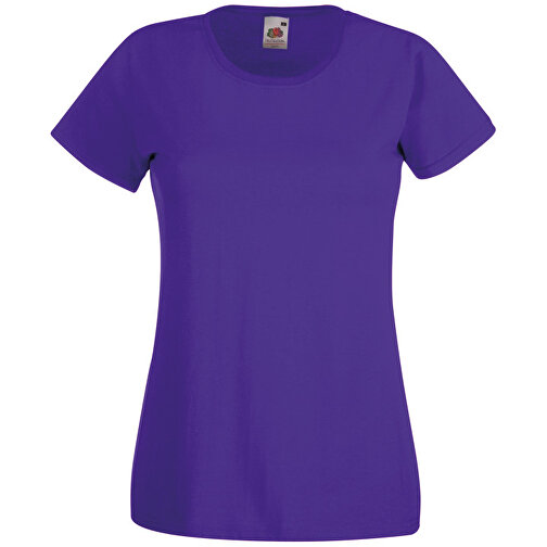 New Lady-Fit Valueweight T , Fruit of the Loom, violett, 100 % Baumwolle, XS, , Bild 1