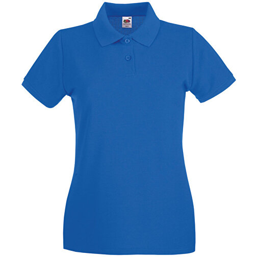 New Lady-Fit Premium Polo , Fruit of the Loom, royal, 100 % Baumwolle, 2XL, , Bild 1