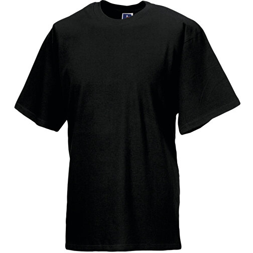 Silver Label T-Shirt , Russell, schwarz, 100 % Baumwolle, XS, , Bild 1