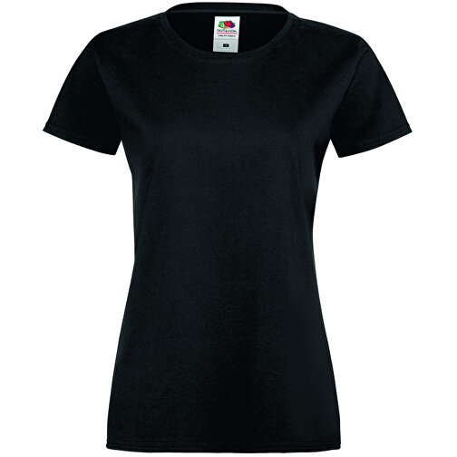 Sofspun dame-T-shirt med rund hals, Billede 1