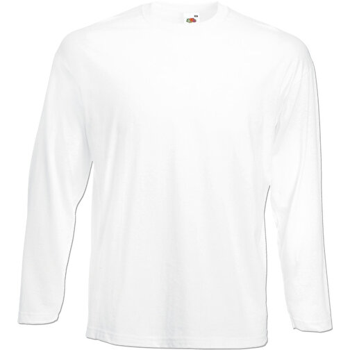 Valueweight Longsleeve T-Shirt , Fruit of the Loom, weiß, 100 % Baumwolle, L, , Bild 1
