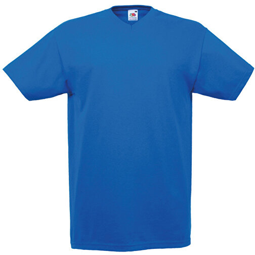 Value V-Neck T-Shirt , Fruit of the Loom, royal, 100 % Baumwolle, 2XL, , Bild 1