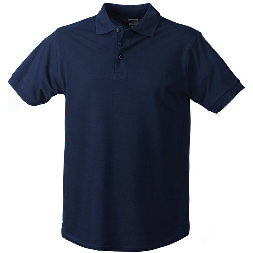 Workwear Polo Men , James Nicholson, navy, 100 % Baumwolle, XL, , Bild 1