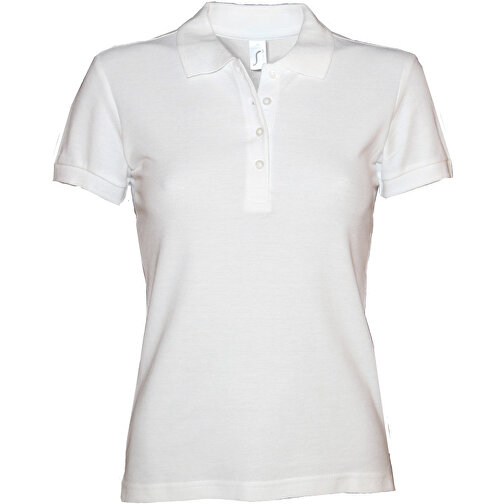 Womens Polo Passion , Sol´s, weiss, L, , Bild 1