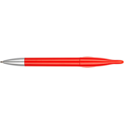 Kugelschreiber Nuit , Promo Effects, rot / weiß, Kunststoff, 14,10cm (Länge), Bild 8