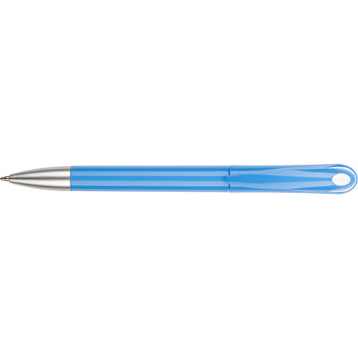 Kugelschreiber Halo , Promo Effects, blau / weiß, Kunststoff, 14,00cm (Länge), Bild 6