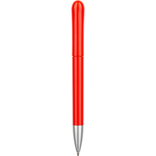 Kugelschreiber Halo , Promo Effects, rot / schwarz, Kunststoff, 14,00cm (Länge), Bild 3