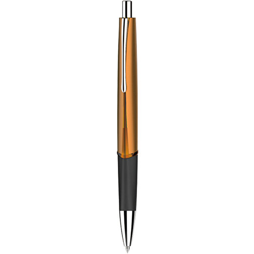 Kugelschreiber Rainbow Metallic , Promo Effects, orange, Kunststoff/Metall, 14,00cm (Länge), Bild 1