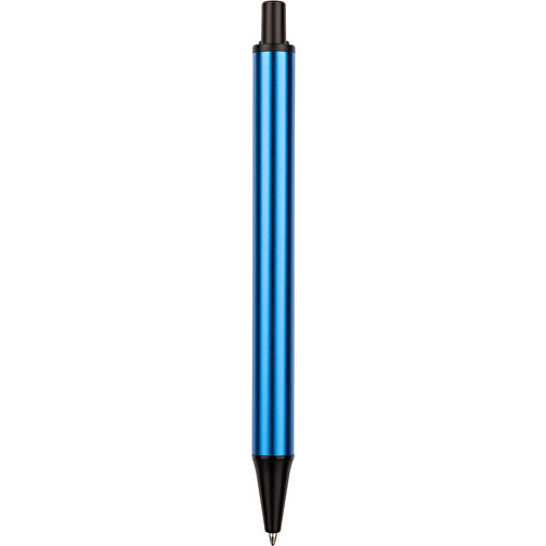 Kugelschreiber Prime , Promo Effects, blau / schwarz, Metall, Kunststoff, 14,20cm (Länge), Bild 3