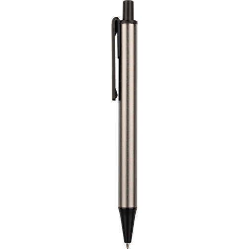Kugelschreiber Prime , Promo Effects, grau / schwarz, Metall, Kunststoff, 14,20cm (Länge), Bild 2