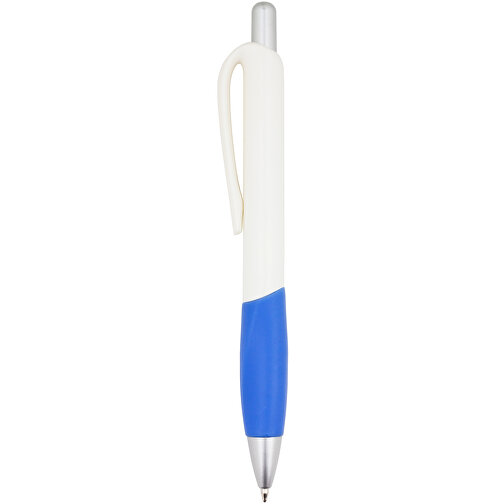 Kugelschreiber Muscle , Promo Effects, blau / weiß, Kunststoff, 14,10cm (Länge), Bild 2