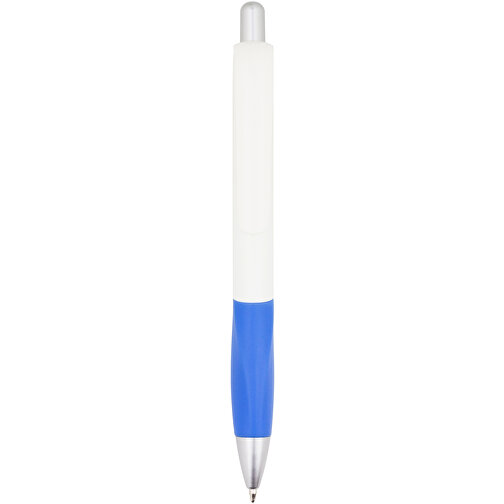 Kugelschreiber Muscle , Promo Effects, blau / weiß, Kunststoff, 14,10cm (Länge), Bild 3