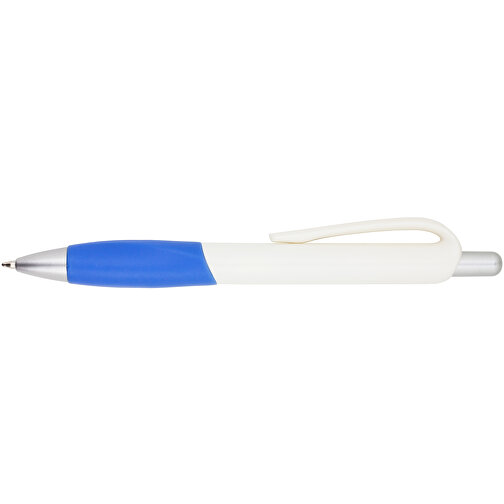 Kugelschreiber Muscle , Promo Effects, blau / weiß, Kunststoff, 14,10cm (Länge), Bild 6