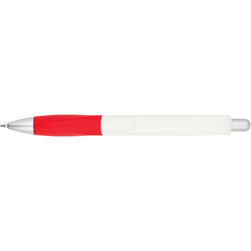Kugelschreiber Muscle , Promo Effects, rot / weiss, Kunststoff, 14,10cm (Länge), Bild 5