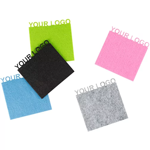 Coaster Polyester Felt Square, Bild 4