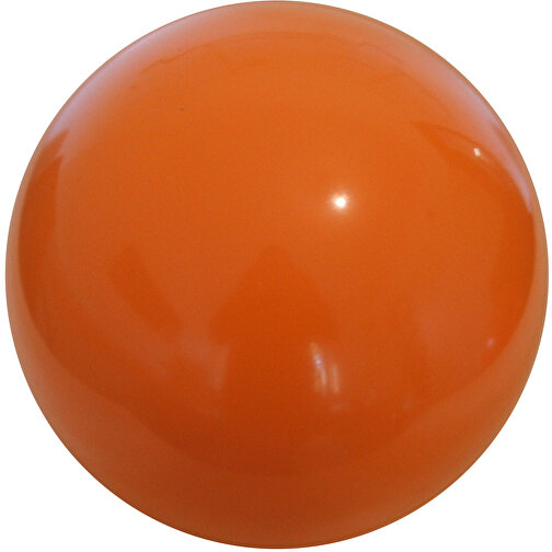 Vinyl-Werbeball 4'/10cm, 55g , orange, Vinyl, , Bild 1