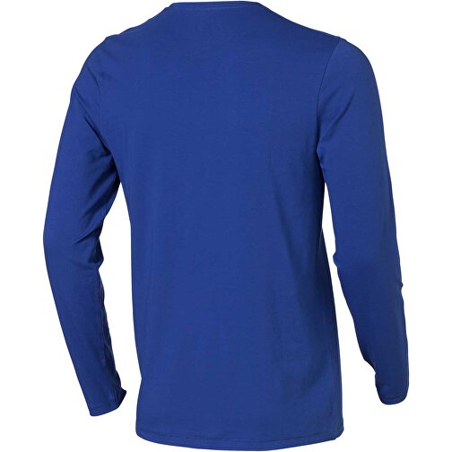 Ponoka Langarmshirt Für Herren , Green Concept, blau, Single jersey Strick 95% Bio Baumwolle, 5% Elastan, 200 g/m2, S, , Bild 6
