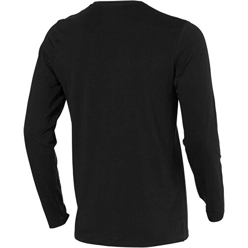 Ponoka Langarmshirt Für Herren , Green Concept, schwarz, Single jersey Strick 95% Bio Baumwolle, 5% Elastan, 200 g/m2, XS, , Bild 6