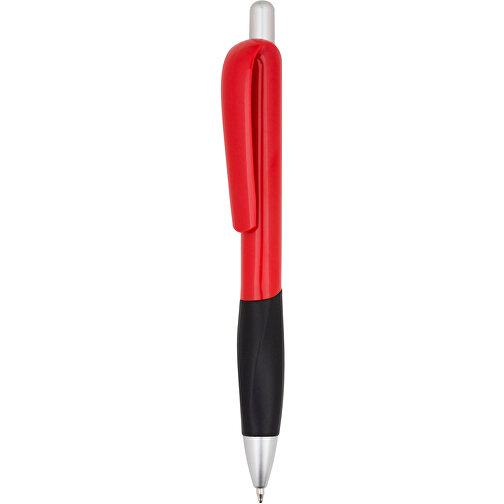 Kugelschreiber Muscle , Promo Effects, rot / schwarz, Kunststoff, 14,10cm (Länge), Bild 1