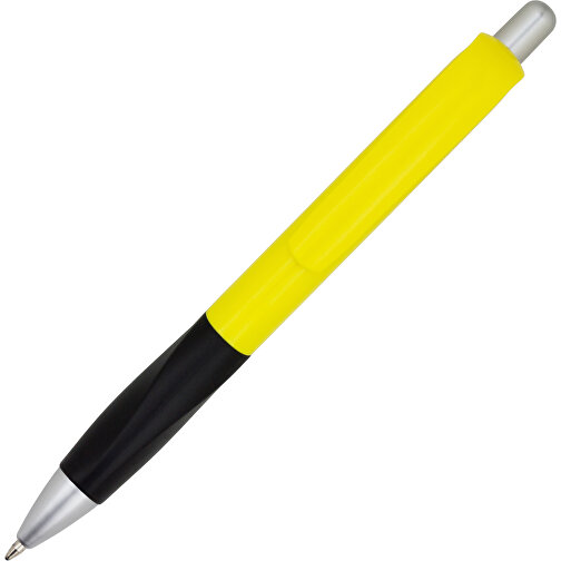 Kugelschreiber Muscle , Promo Effects, gelb / schwarz, Kunststoff, 14,10cm (Länge), Bild 4