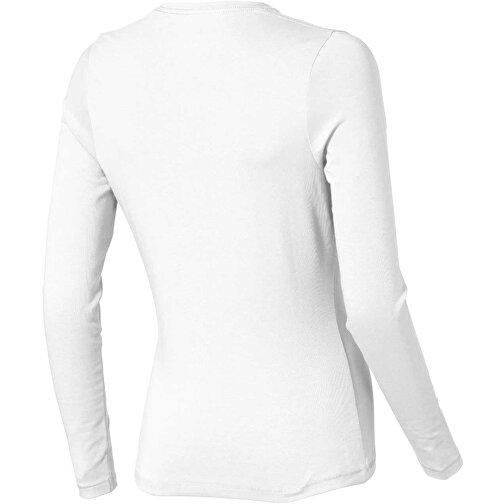 Ponoka Langarmshirt Für Damen , Green Concept, weiss, Single jersey Strick 95% Bio Baumwolle, 5% Elastan, 200 g/m2, XXL, , Bild 2
