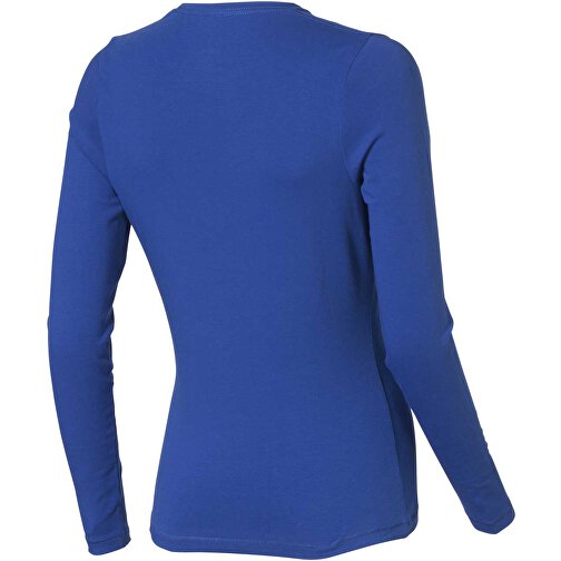 Ponoka Langarmshirt Für Damen , Green Concept, blau, Single jersey Strick 95% Bio Baumwolle, 5% Elastan, 200 g/m2, XS, , Bild 6