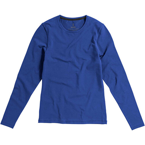 Ponoka Langarmshirt Für Damen , Green Concept, blau, Single jersey Strick 95% Bio Baumwolle, 5% Elastan, 200 g/m2, XL, , Bild 5