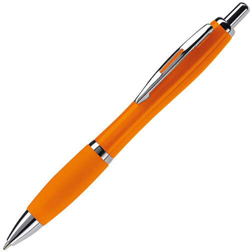 Kugelschreiber Hawaï Hardcolour , orange, ABS & Metall, 14,00cm (Länge), Bild 2
