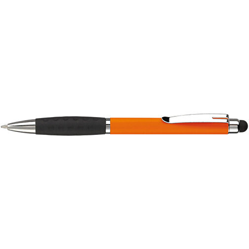 Kugelschreiber Mercurius Mit Touch , orange, ABS & Metall, 13,70cm (Länge), Bild 3