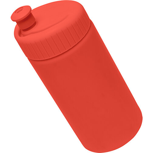 Sportflasche Design 500ml , rot, LDPE & PP, 17,80cm (Höhe), Bild 3
