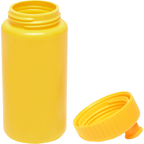 Sportflasche Design 500ml , gelb, LDPE & PP, 17,80cm (Höhe), Bild 4