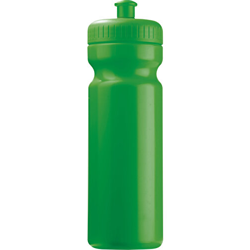 Sportflasche Classic 750ml , grün, LDPE & PP, 24,80cm (Höhe), Bild 1