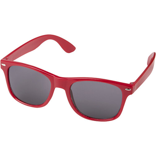 Sun Ray Recycelte Sonnenbrille , rot, Recycelter Kunststoff, 14,50cm x 49,50cm (Länge x Breite), Bild 1