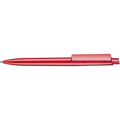 Kugelschreiber CREST FROZEN , Ritter-Pen, feuer-rot-TR/FR, ABS-Kunststoff, 14,90cm (Länge), Bild 3