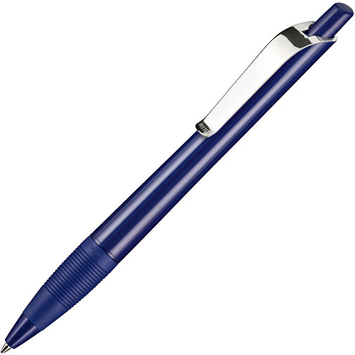 Kugelschreiber Bond Shiny , Ritter-Pen, nachtblau, ABS u. Metall, 14,30cm (Länge), Bild 2