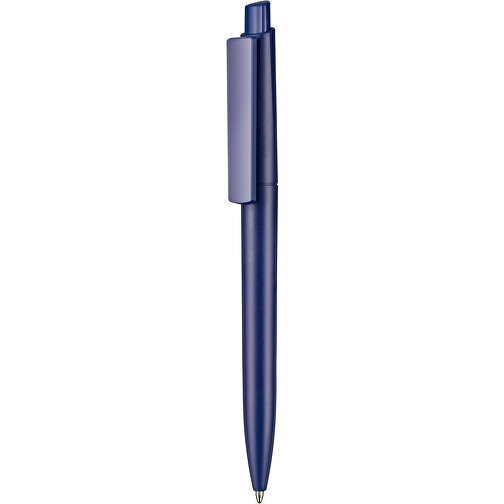 Kugelschreiber Crest , Ritter-Pen, nachtblau, ABS-Kunststoff, 14,90cm (Länge), Bild 1