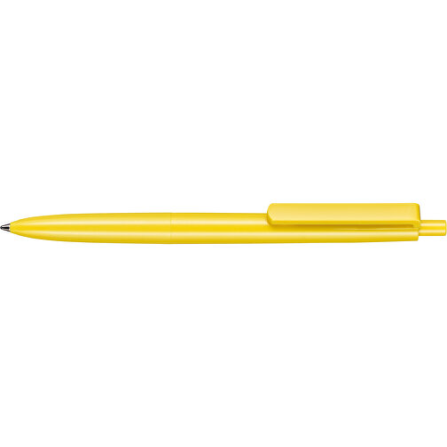 Kugelschreiber New Basic , Ritter-Pen, zitronen-gelb, ABS-Kunststoff, 13,40cm (Länge), Bild 3