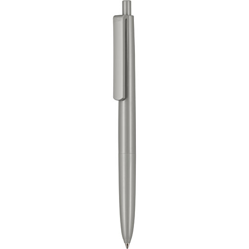 Kugelschreiber New Basic , Ritter-Pen, steingrau, ABS-Kunststoff, 13,40cm (Länge), Bild 1