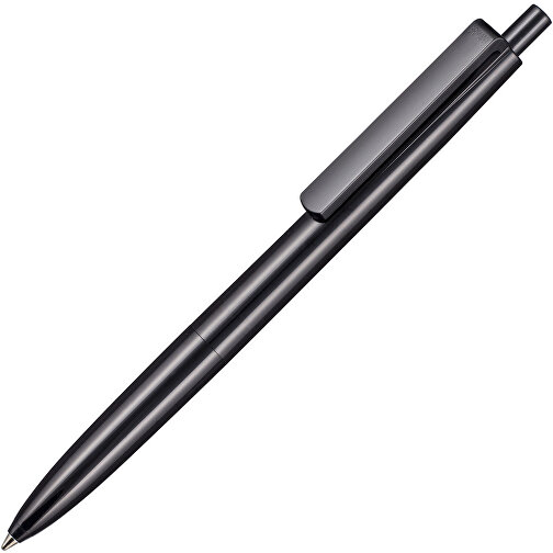 Kugelschreiber New Basic , Ritter-Pen, schwarz, ABS-Kunststoff, 13,40cm (Länge), Bild 2