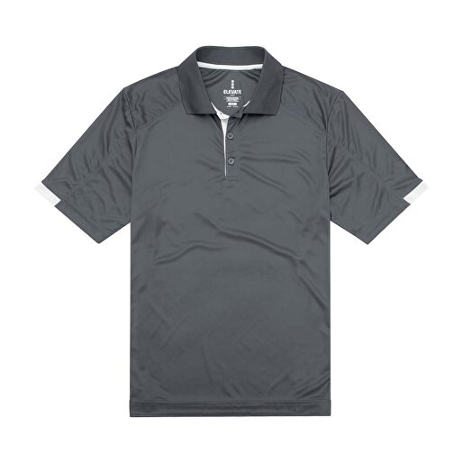 Kiso Poloshirt Cool Fit Für Herren , stahlgrau, Strukturierter Strick mit Cool Fit Finish 100% Mikro Polyester, 150 g/m2, L, , Bild 21