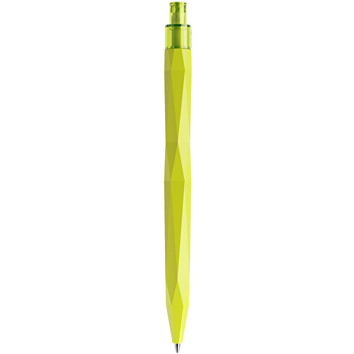 Prodir QS20 PMT Push Kugelschreiber , Prodir, gelbgrün, Kunststoff, 14,10cm x 1,60cm (Länge x Breite), Bild 3