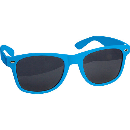 Sonnenbrille Justin UV400 , hellblau, Polycarbonat & AC, 14,50cm x 4,80cm x 14,50cm (Länge x Höhe x Breite), Bild 1