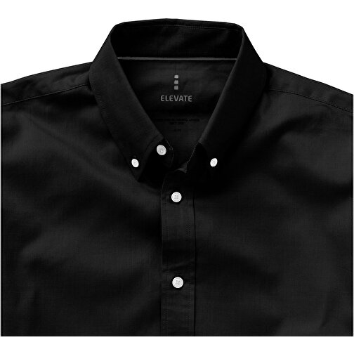 Vaillant Langärmliges Hemd , schwarz, Oxford-Gewebe 100% Baumwolle, 142 g/m2, XS, , Bild 3