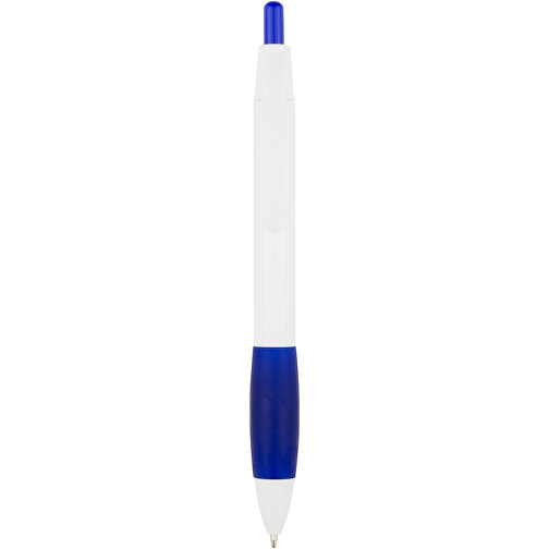 Kugelschreiber Kandi , Promo Effects, weiss / blau, Kunststoff, 14,10cm (Länge), Bild 5